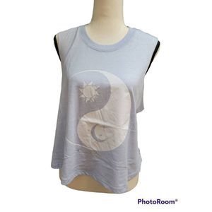 COPY - NWT Spiritual Gangster Celestial Crop Tank Size XL Sleeveless Tee